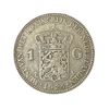 1 гульден 1924 год.Вильгельмина.Нидерланды.Серебро.XF.