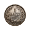 1 марка 1872 год S.Александр II.Русская Финляндия.Серебро.