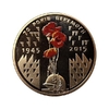 5 гривен 2015 год.70 лет Победы.Украина.