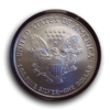 1 доллар 2007 год "Walking Liberty.Шагающая Свобода.Наука".США.Ag.Цветная