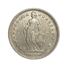 2 Франка 1879 год.Швейцария.Серебро.