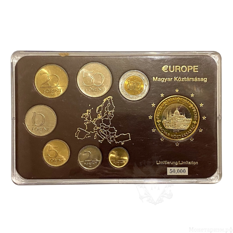 Годовой пробный набор 2003 год.Венгрия.В боксе.