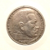 2 рейхсмарки 1937 год F «Пауль фон Гинденбург».Германия.3-ий Рейх.Серебро