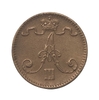 1 пенни 1888 год.Александр III.Русская Финляндия.Медь.