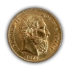 20 франков 1871 год.Леопольд II.Бельгия