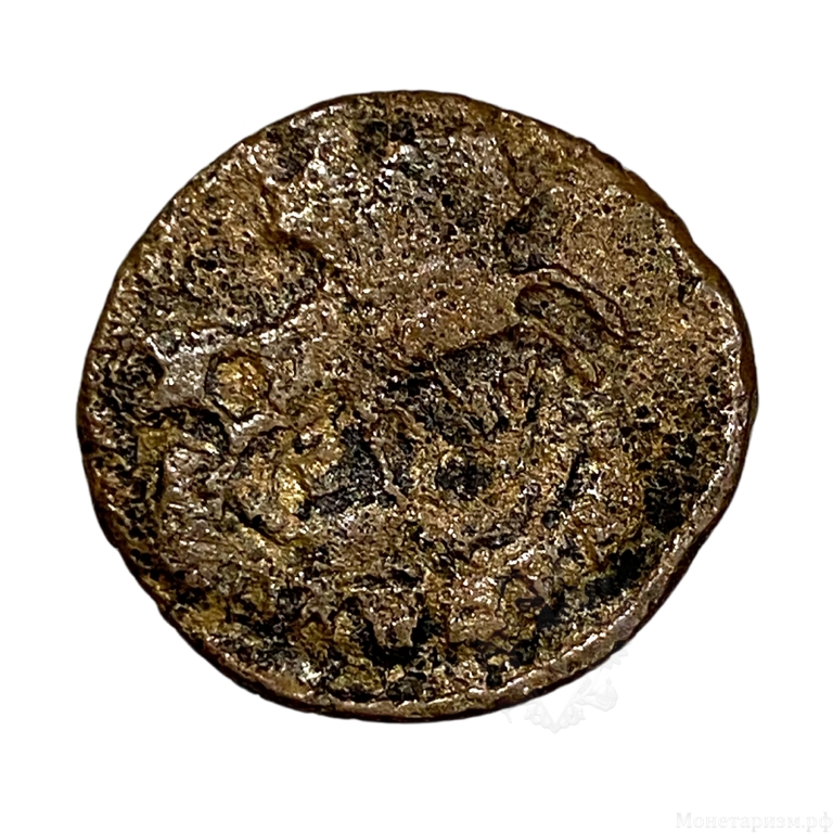 Полушка 1770 год ЕМ.Екатерина lI.Медь.(5).