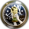 3 рубля 2018 год  «Кубок Триумф FIFA-2018.Футбол».Серебро