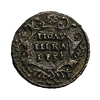 Полушка 1734 год.Цифра 4 выше.Анна Иоанновна.Медь.XF.