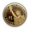 Набор монет 2010 год 1$ "президенты США" в боксе.Proof