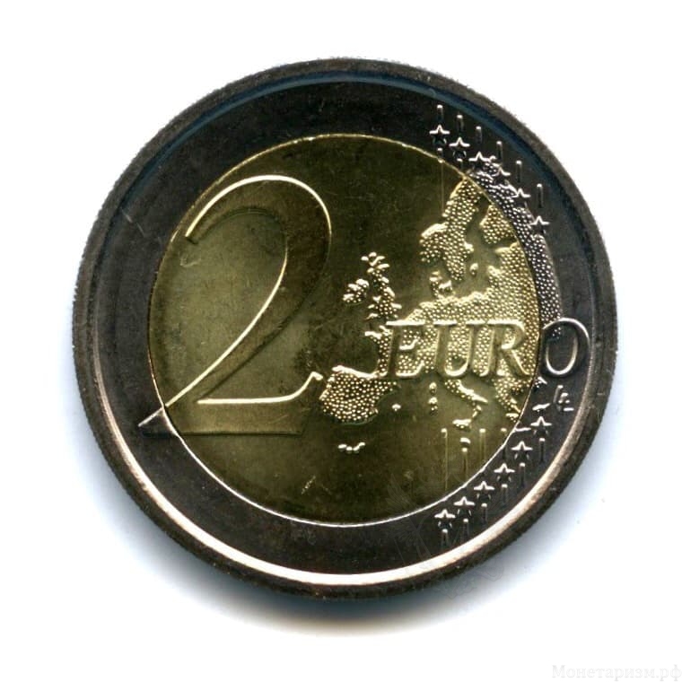 2 евро 2013 год "200 лет со дня рождения Джузеппе Верди".Италия