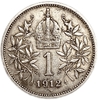 1 крона 1912 год.Франц Иосиф I.Австро-Венгрия.Серебро.