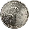 25 центов (квотер) 2007 год.Двор P.Айдахо..Штаты и территории.США. 