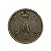 1 пенни 1875 год.Александр II.Русская Финляндия.Медь.