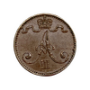 1 пенни 1892 год.Александр III.Русская Финляндия.Медь.