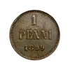 1 пенни 1899 год.Николай 2.Русская Финляндия.Медь.