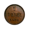 1 пенни 1900 год.Николай 2.Русская Финляндия.Медь.