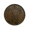 5 пенни 1901 год.Николай II.Русская Финляндия.Медь.