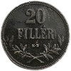 20 филлеров 1918 год.Венгрия.  