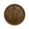 10 пенни 1916 год.Николай II.Русская Финляндия.Медь.