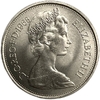 10 пенсов 1968 год.Елизавета II.Великобритания.
