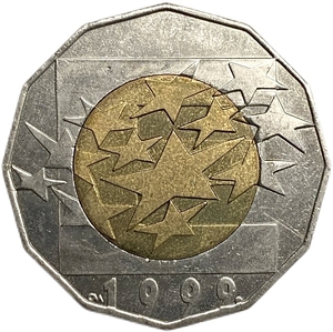 25 Куна 1999 год.Евросоюз.Хорватия.Биметалл. 