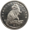 1 доллар 2006 год.Тиранозавр.Динозавры.Сьерра-Леоне.