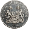 1 доллар 2006 год.Тиранозавр.Динозавры.Сьерра-Леоне.