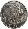 1 доллар 2007 год.Носорог.Животные Африки.Сьерра-Леоне.