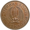1 цент 1964 год.Министр Милтон Маргай.Сьерра-Леоне.