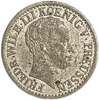 1/2 гроша 1824 год A.Фридрих Вильгельм III.Пруссия.Биллон.