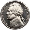 5 центов 1972 год S.Президент Томас Джефферсон.США.Proof.