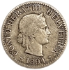 5 раппен 1894 год.Швейцария. 