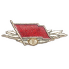  Знак "Лучшая боевая группа" серебряная степень ГДР 1971-1990 гг.