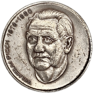 Медаль памятная Вильгельм Пик 1876–1960гг.ГДР.
