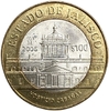 100 песо 2006 год.Халиско.Мексика.Серебро,биметалл.