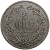 2 эре 1864 год.Карл XV.Швеция. 