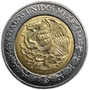 5 песо 2009 год.100 лет революции.200 лет независимости.Хосе Мария Кос.Мексика.Биметалл.