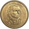 1 доллар 2007 год.2 президент Америки (1797-1801 гг.).Джон Адамс.США. 