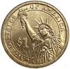 1 доллар 2009 год.10 президент Америки (1841-1845 гг.).Джон Тайлер.США.