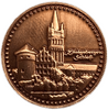 Жетон сувенирный 1 коник.Кёнигсберг.Калининград.Томпак.