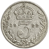 3 пенса 1922 год.Георг V.Великобритания.Серебро.