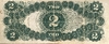 2 доллара 1917 год.Томас Джефферсон.Капитолий.США.Банкнота.