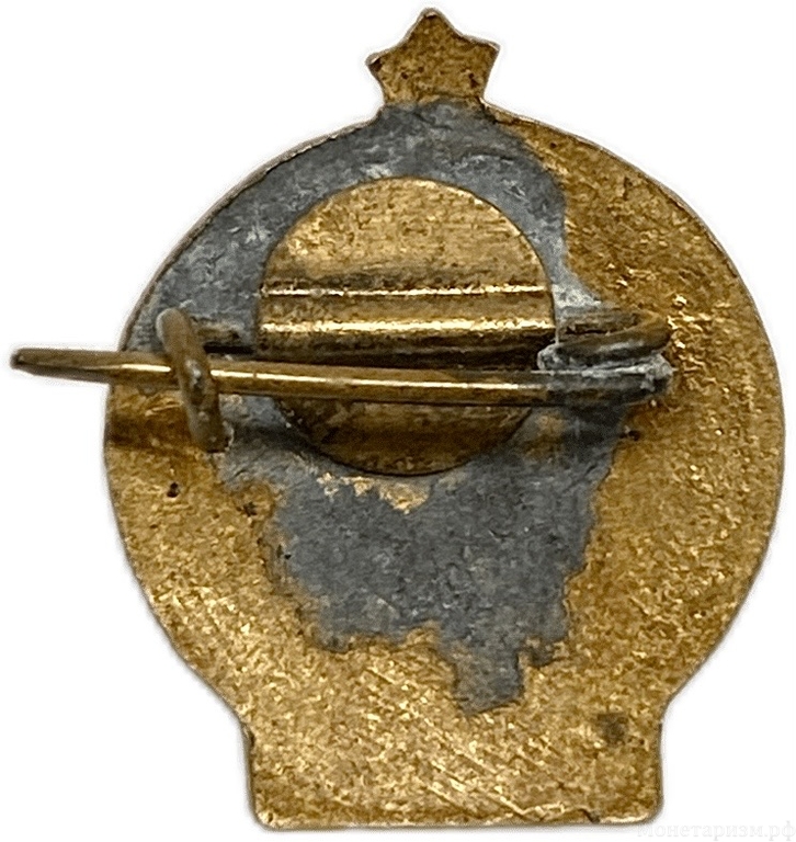 Знак спортивный.Турист СССР.Бронза,эмаль.