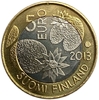 5 евро 2013 год биметалл.Северная природа.Лето.Финляндия. 