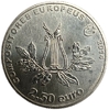 2,5 евро 2014 год.Композитор Маркуш Португал.Португалия.