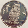 2 экю (евро) 1997 год.Парусник.Фрегат.Нидерланды.