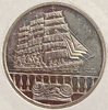 5 флоринов 2000 год.Sail.Регата в г.Амстердам.Парусник.Нидерланды.