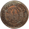 1/4 стюбера 1783 год.Юлих-Берг.Германия.Медь.