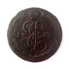 5 копеек 1764 год ЕМ.Екатерина II.Медь