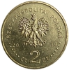 2 злотых 2010 год.Зимния Олимпиада в Ванкувере.Лыжник.Польша.  